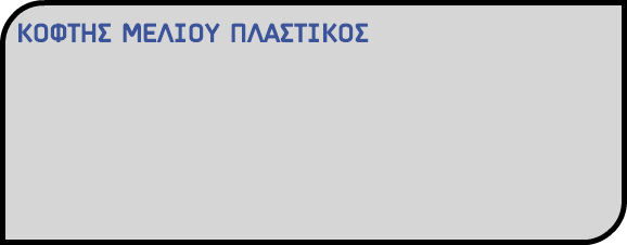 ΚΟΦΤΗΣ ΜΕΛΙΟΥ ΠΛΑΣΤΙΚΟΣ